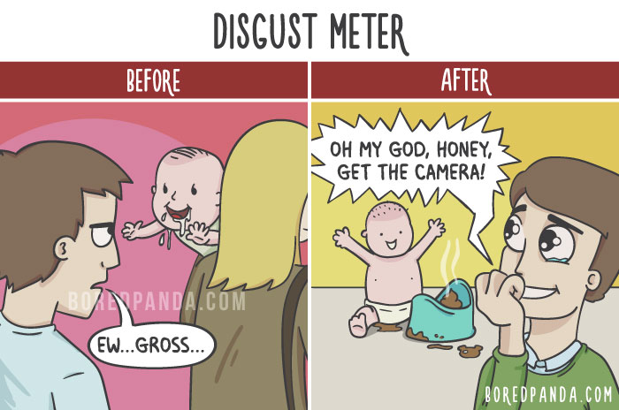 Before After Parenting
