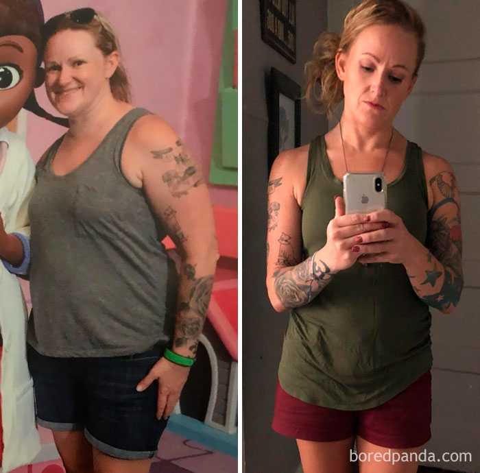 What A Difference 10 Months Can Make. I Quit Drinking, Started Working Out, Got Divorced, Moved 1000 Miles By Myself, And Started A New Business. Happier And Healthier Than I’ve Been In A Long Time