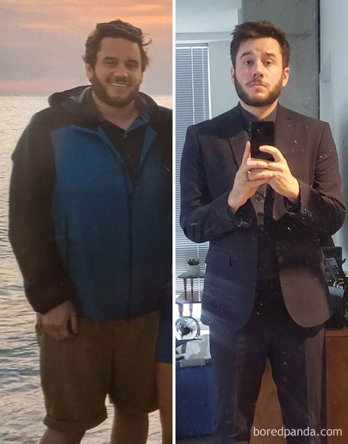 Lost 65 Lbs. Started In January 2018 And Just Bought A 'Slim Fit' Suit For The First Time. Feelin' Good About All The Weddings I Have To Attend This Fall