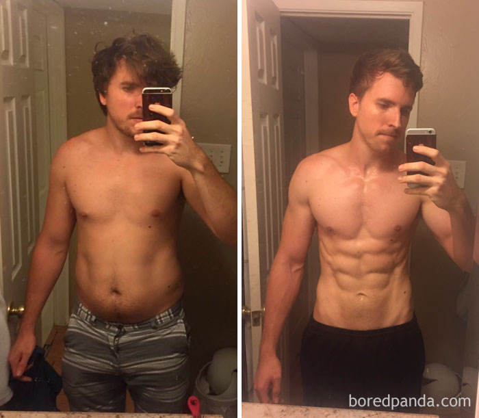 This Man Achieved a 43-Pound Weight Loss Transformation in 