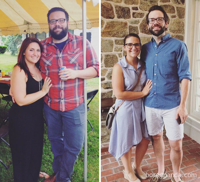 A Year Ago My Fiancé And I Decided To Get In Shape For Our Wedding. That Wedding Is Tomorrow. Second Best Decision We’ve Made