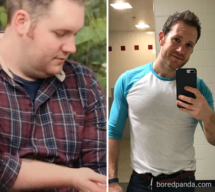 Lost 100 Lbs In 2 Years-Ish. Just Found An Old Profile Shot. I Can’t Believe I Didn’t See How Big I Was