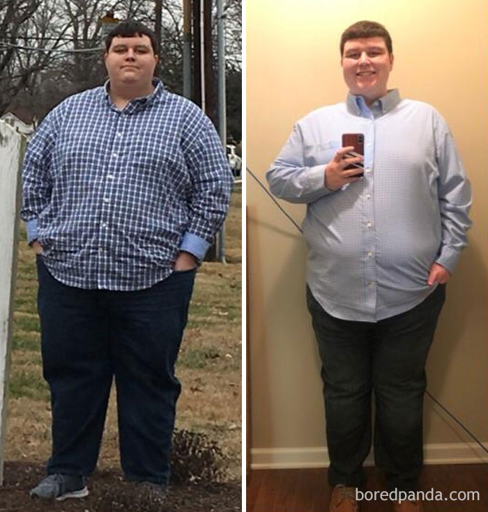 Lost 107 Lbs In 9 Months. First Time Taking A Picture Where I Could Feel The Change