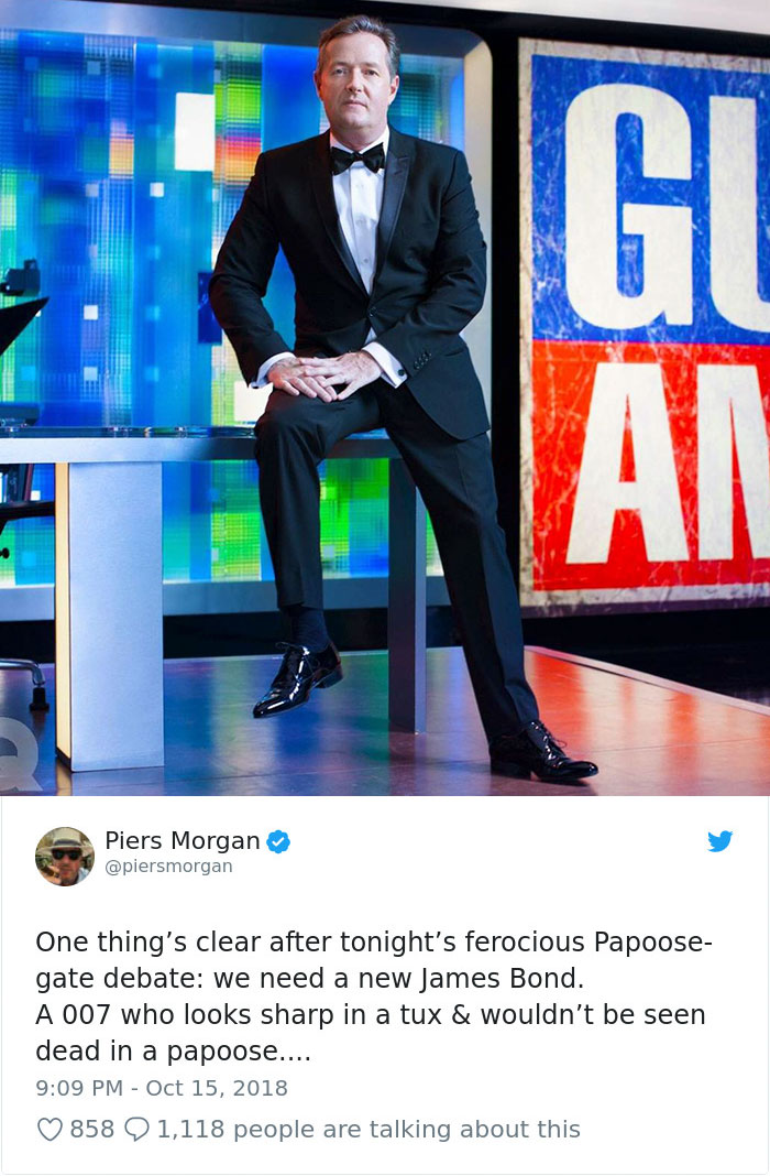 18 Best Responses To Piers Morgan Who Mocked Daniel Craig For Carrying His Baby In A 'Emasculating' Baby Carrier