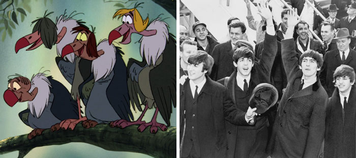 Vultures From The Jungle Book (The Beatles)