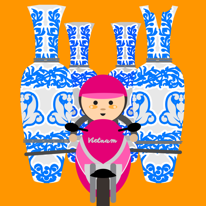 I Illustrate The Amazing Loads Of Motorbikes In Hanoi, Vietnam (Part 3)