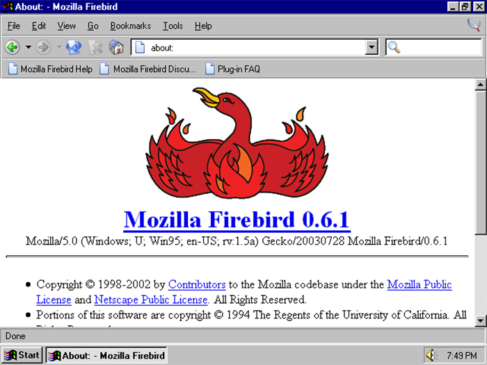 Firebird - Firefox