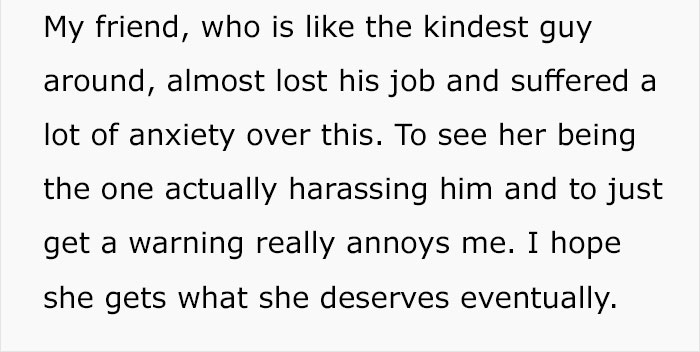 This Guy's Story About A Female Coworker Sexually Harassing A Male Sparks A Debate On Double Standards