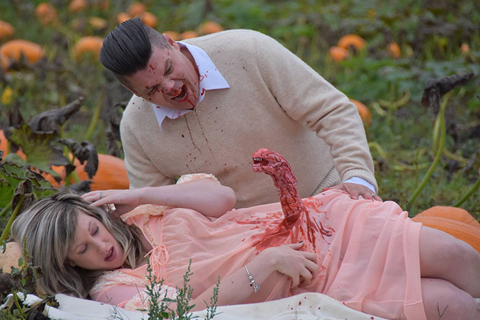 This Is The Most Terrifying Maternity Photo Shoot We've Ever Seen (WARNING: Some Images Might Be Too Brutal)