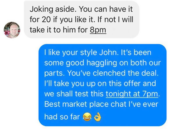 Right After Selling His Pool Online This Guy Received A Hilarious Offer From Another Buyer He Couldn't Refuse