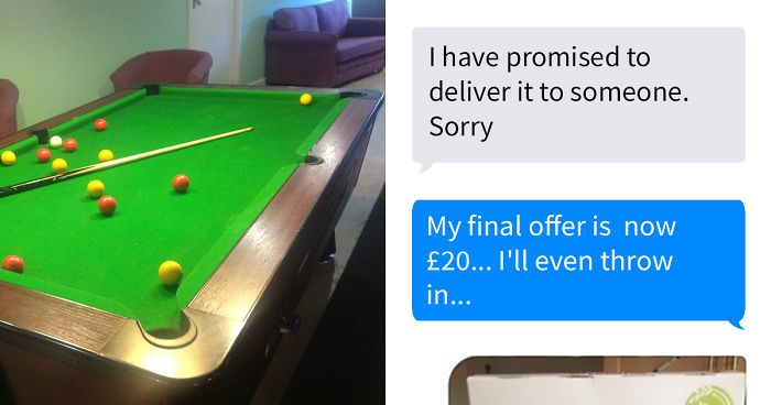 Right After Selling His Pool Online This Guy Received A Hilarious Offer From Another Buyer He Couldn’t Refuse