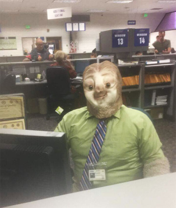 So My Friend Went To The DMV On Halloween