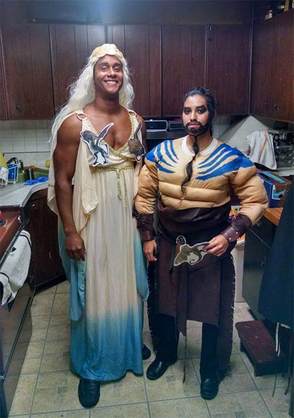 Daenerys And Drogo. Happy Halloween