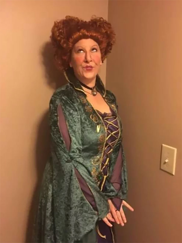 I Think My Aunt Nailed This Hocus Pocus (Bette Midler) Halloween Costume