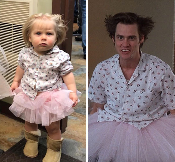 My One Year Old Girl As Mental Hospital Ace Ventura