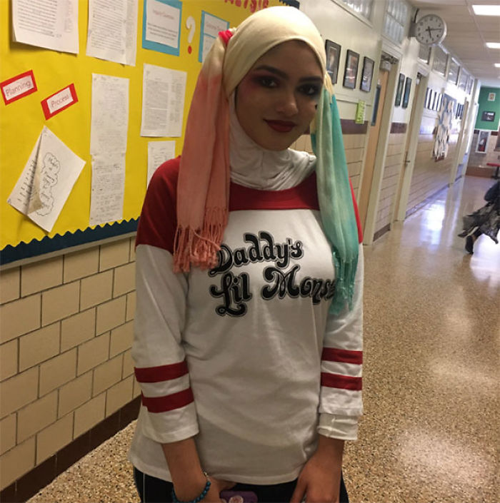 Harley Quinn con hijab