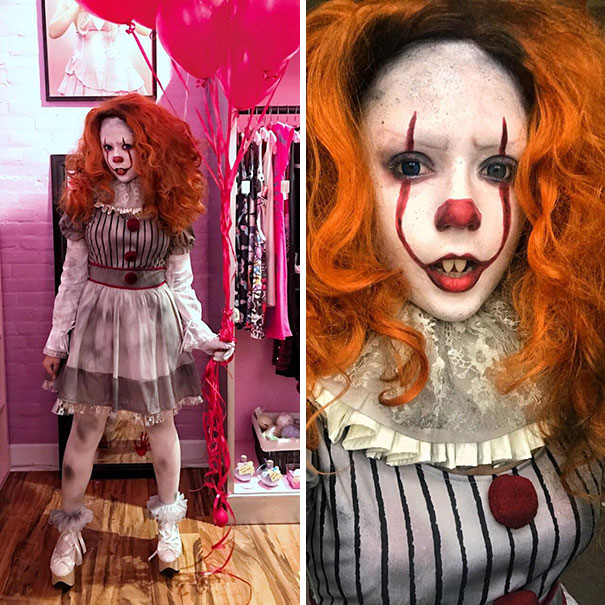 My "Lady" Pennywise Costume