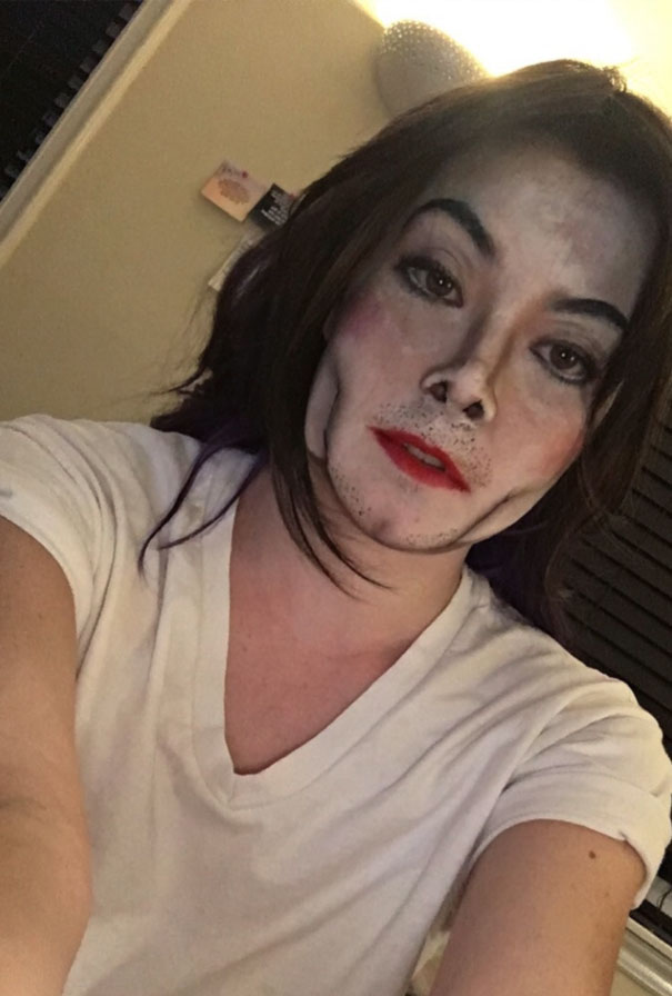 So My Friend Made Me Michael Jackson For Halloween, Think It Turned Out Pretty Well. I'm A 23-Year-Old Female