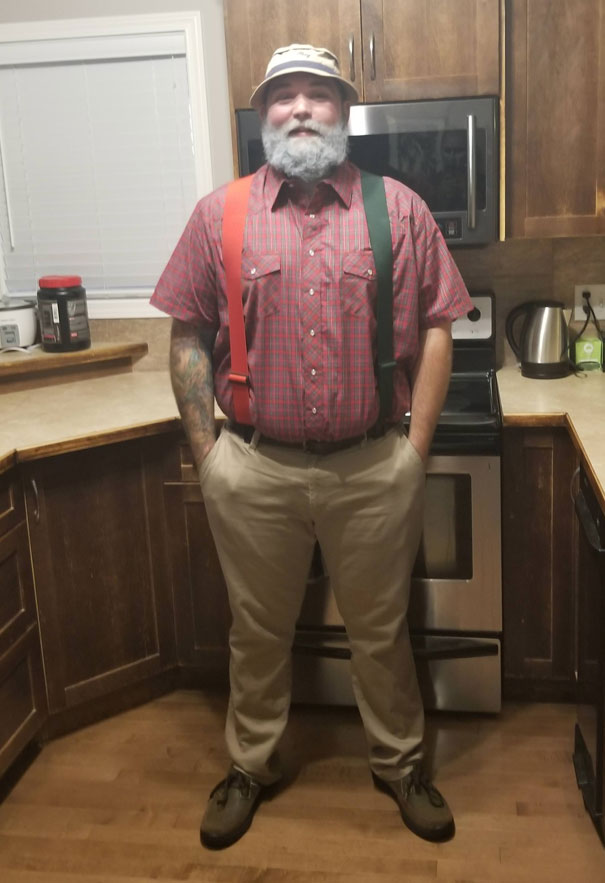 I Dressed Up As A Canadian Icon For Halloween Last Night