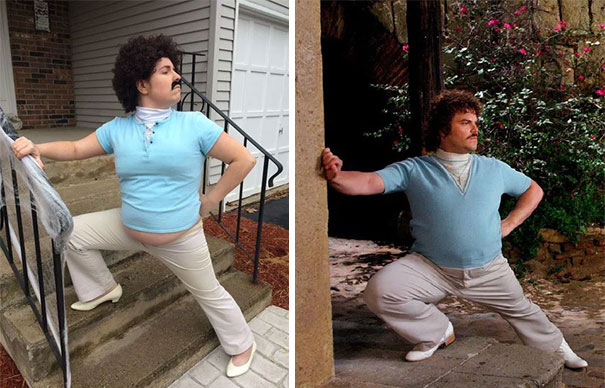 My Pregnant Belly Helped Me This Halloween. I Present To You: Nacho Libre Maternity Wear