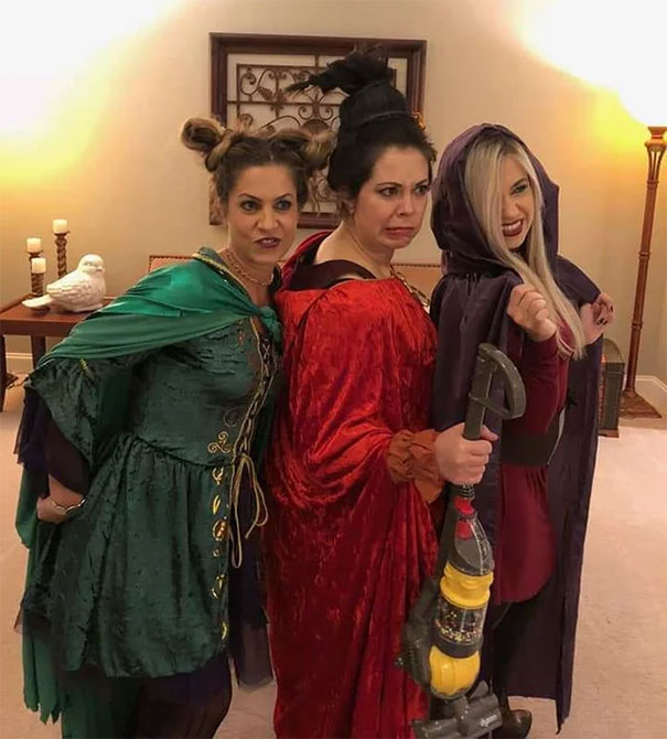My Cousins As The Sanderson Sisters