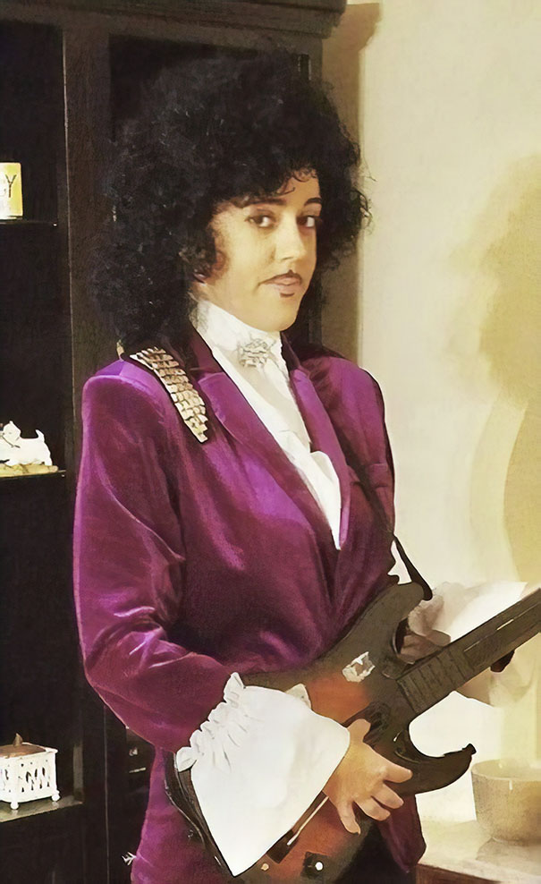 My Cousin Erica Transformed Into Prince For Halloween