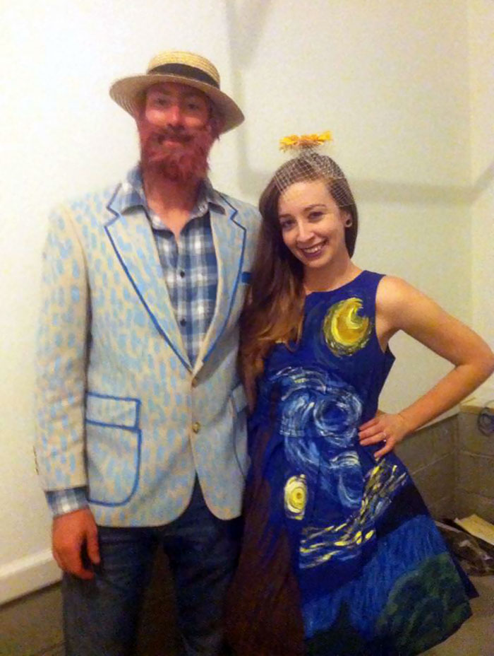 For Halloween I Was Starry Night, My Husband Was Van Gogh