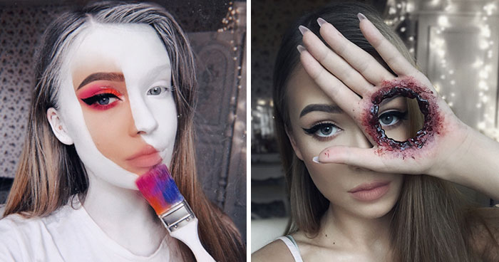 One Year Ago I Discovered My True Passion Was Makeup, Here’re 44 Of My Halloween Looks (NSFW)