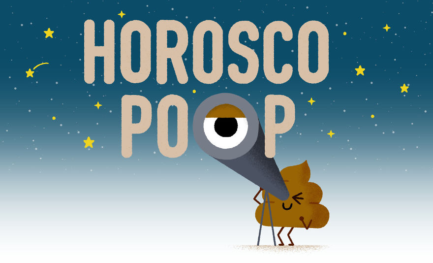 Being The Great Poop Artist That I Am, I Combined 2 Beloved Things: Poop And Zodiac Signs