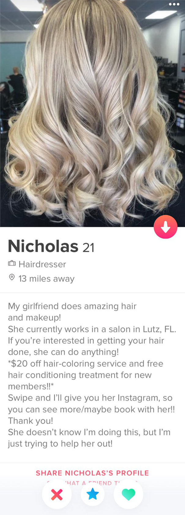 56 Funny Tinder Profiles That Will Make You Look Twice New Pics Bored Panda