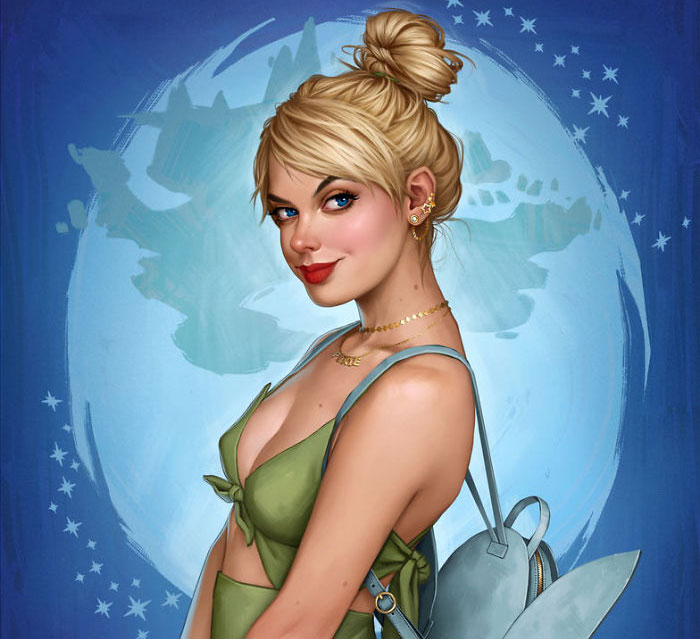 Here’s How Disney Characters Would Look If They Lived In 2018 (New Pics)