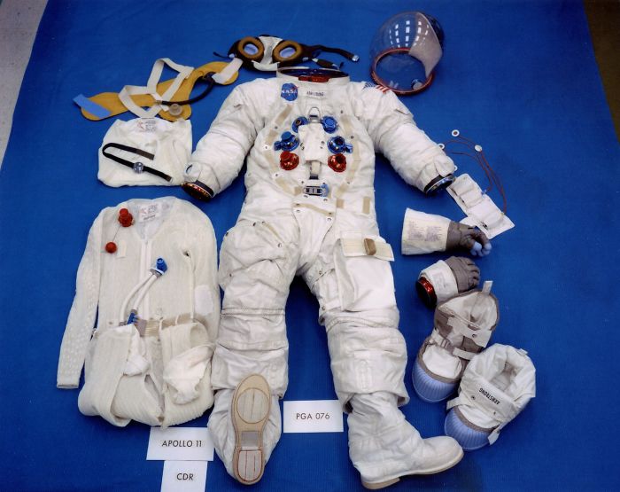 Apollo 11 spacesuit worn by Neil Armstrong on his voyage to the moon