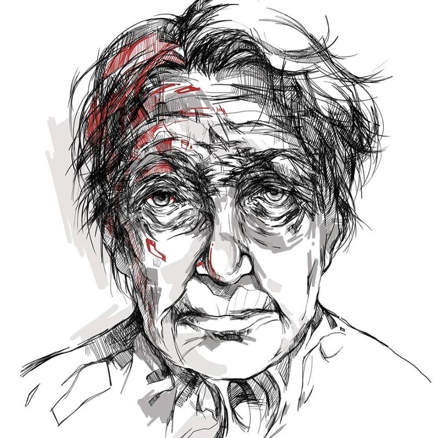 I Really Love Old People's Faces... I Spend Hours Looking At Their Wrinkles!