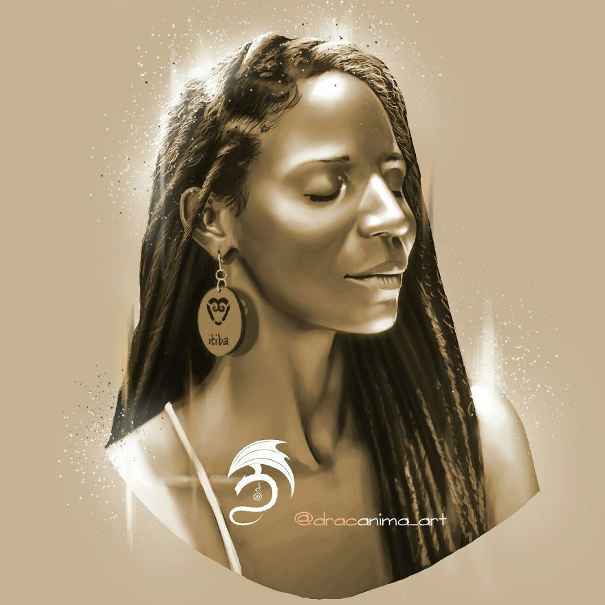 This Artist Taught Himself To Paint Realistic Digital Portraits From A Blank Page And They're Amazing This Artist Taught Himself To Paint Realistic Digital Portraits From A Blank Page And They're Amazing