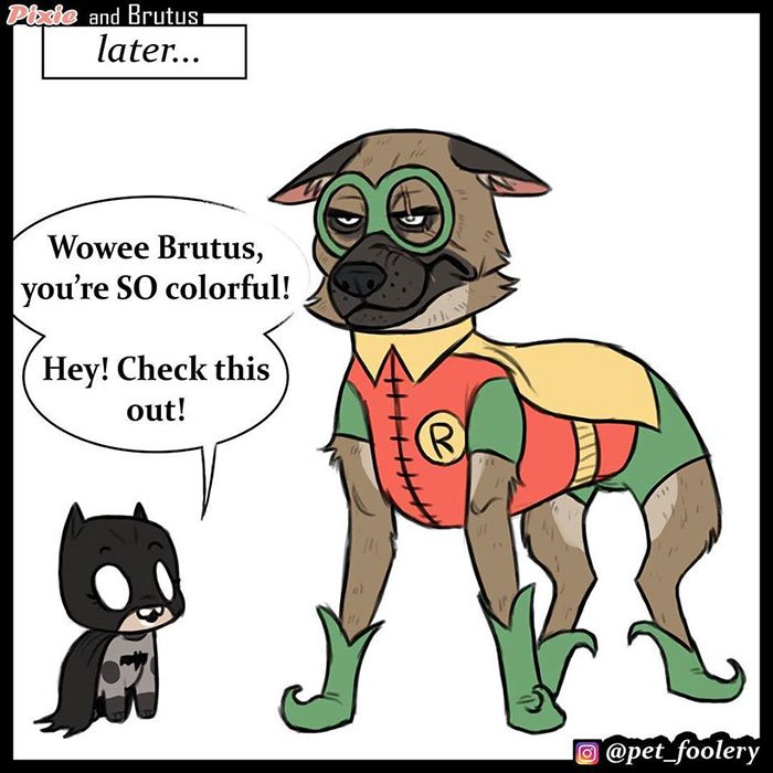 There's A New Halloween Comic About Brutus & Pixie That Will Instantly Make Your Day