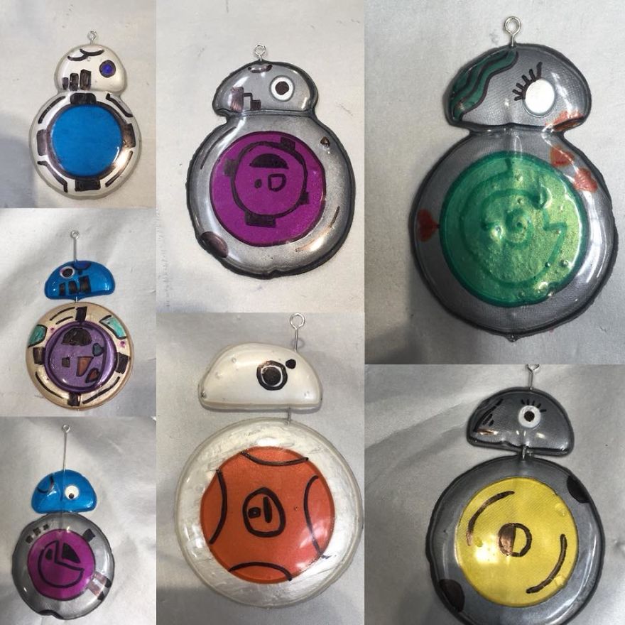 These Are Some Makes Done With Galactic Plastic A New Crafting Compound. These Are Some Makes Done With Galactic Plastic A New Crafting Compound.