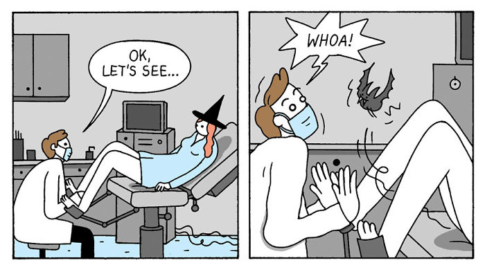 7 Hilariously Inappropriate Comics About A Slutty Witch