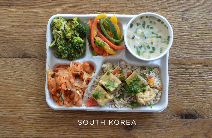 9 Pics That Show What Kids Get For School Lunches In Different Countries
