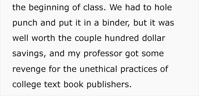 Professor Sick Of Textbook Publishers Charging Students Hundreds Of Dollars, Finds A Genius Loophole