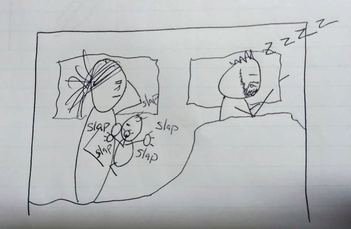 Esta mujer dibujó un cómic para explicarle a su marido por qué está tan cansada, y te hará reír
