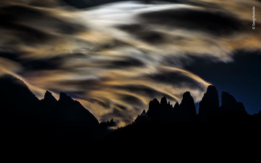 Dolomites By Moonlight By Georg Kantioler, Italy, Highly Commended 2018 Earth’s Environments