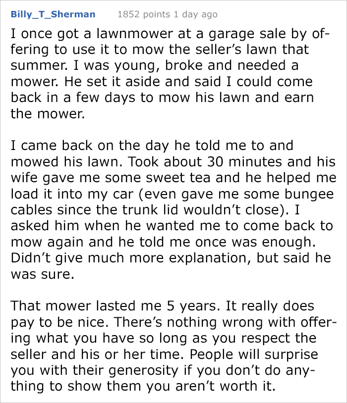 Man Proves Pettiness Can Be Wholesome By Teaching Rude Buyer A Lesson At A Yard Sale