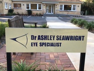 Ophthalmologist Ashley Seawright
