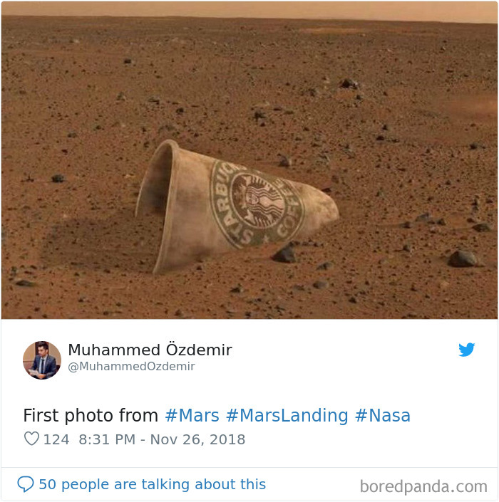 Primera foto desde Marte