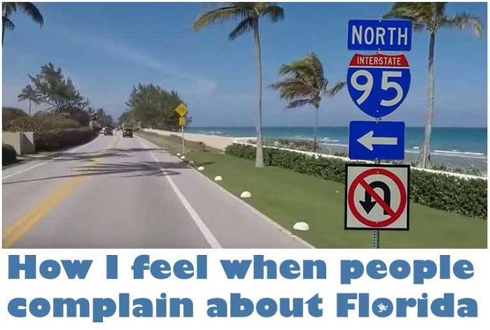 How I Feel When People Complain About Florida