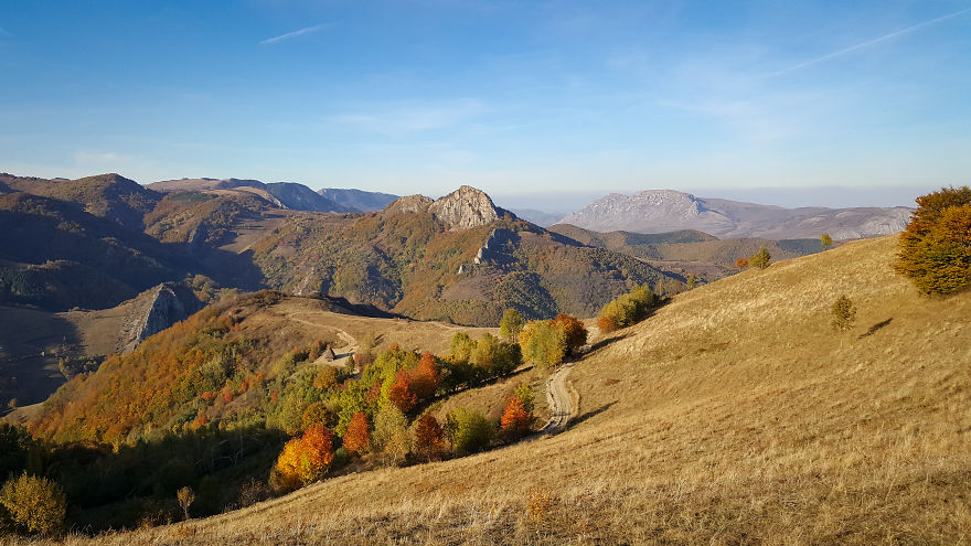 Travelling Through Transylvania In The Fall