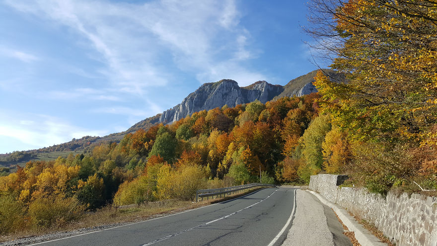 Travelling Through Transylvania In The Fall