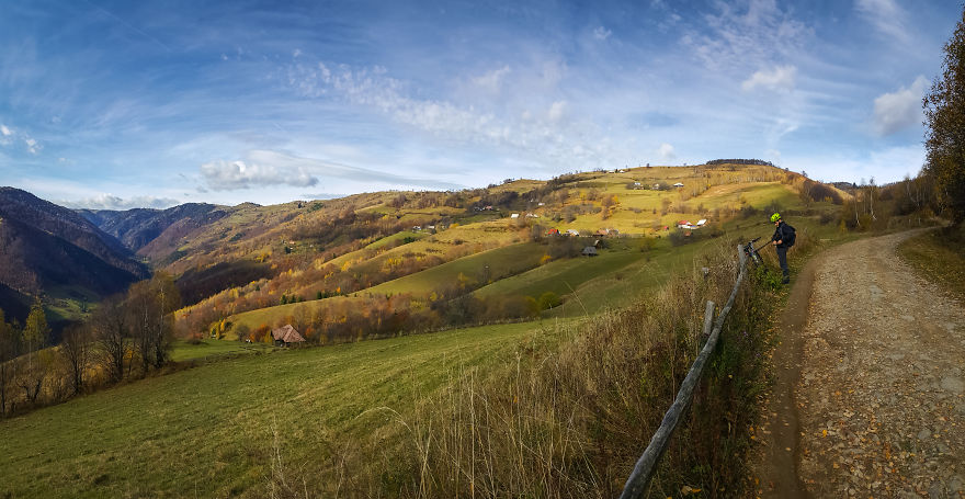 Travelling Through Transylvania In The Fall