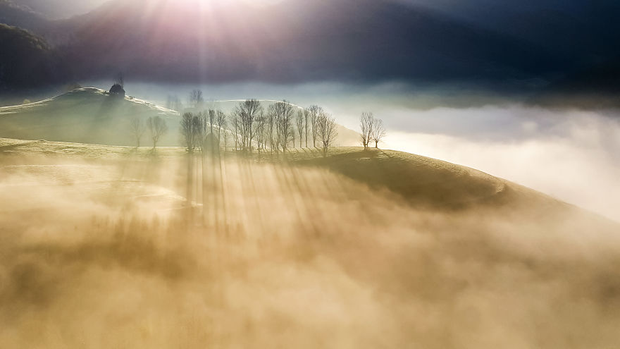 Travelling Through Transylvania In The Fall