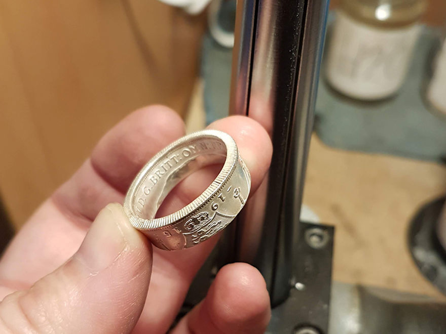 I Make Rings From Coins. Here's How I Do It.